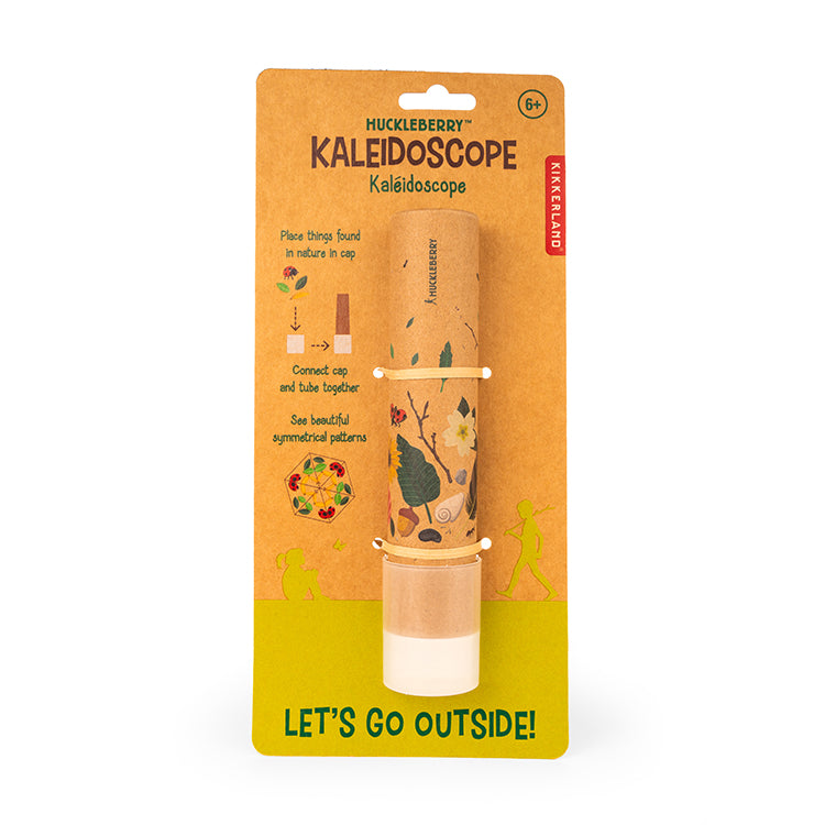 Kikkerland Huckleberry Kaleidoskop Spielzeug Natur für Kinder