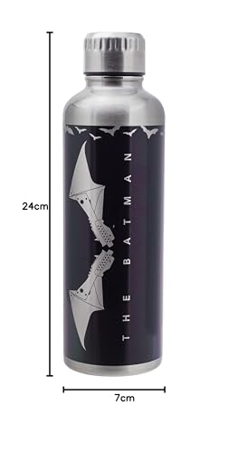 Paladone Drinkware Batman Metall Wasserflasche 500 ml Edelstahl