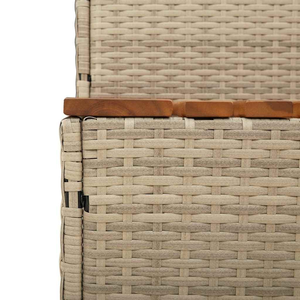 vidaXL Heim & Garten Whirlpooltreppe Beige 50 cm 2-stufig