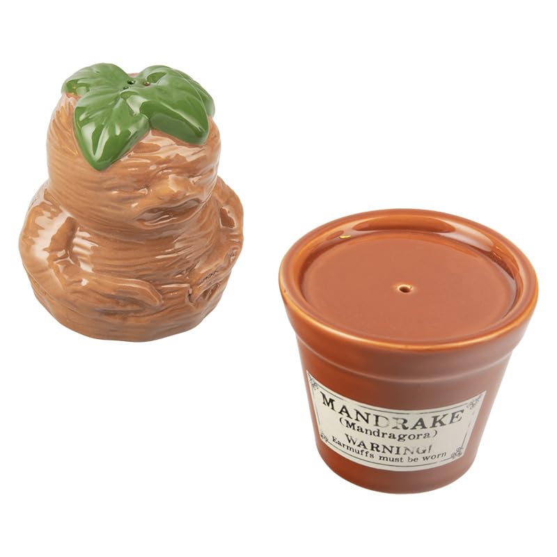 Paladone Harry Potter Mandrake Salz- und Pfefferstreuer 7 cm