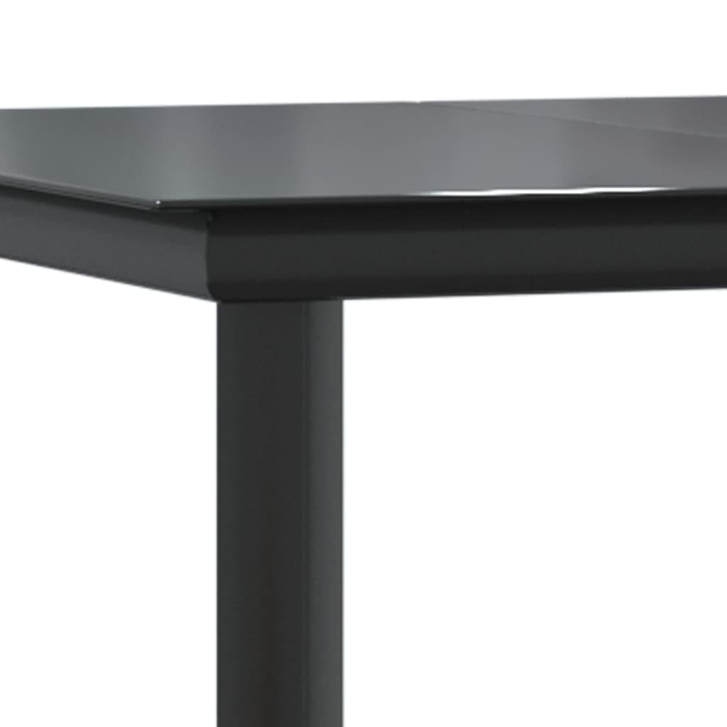 vidaXL Heim & Garten Essgruppe 9-tlg Rattan Grau Liegefunktion