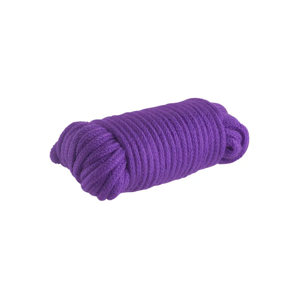 EIS BDSM Bondage-Seil 10 m Baumwolle lila