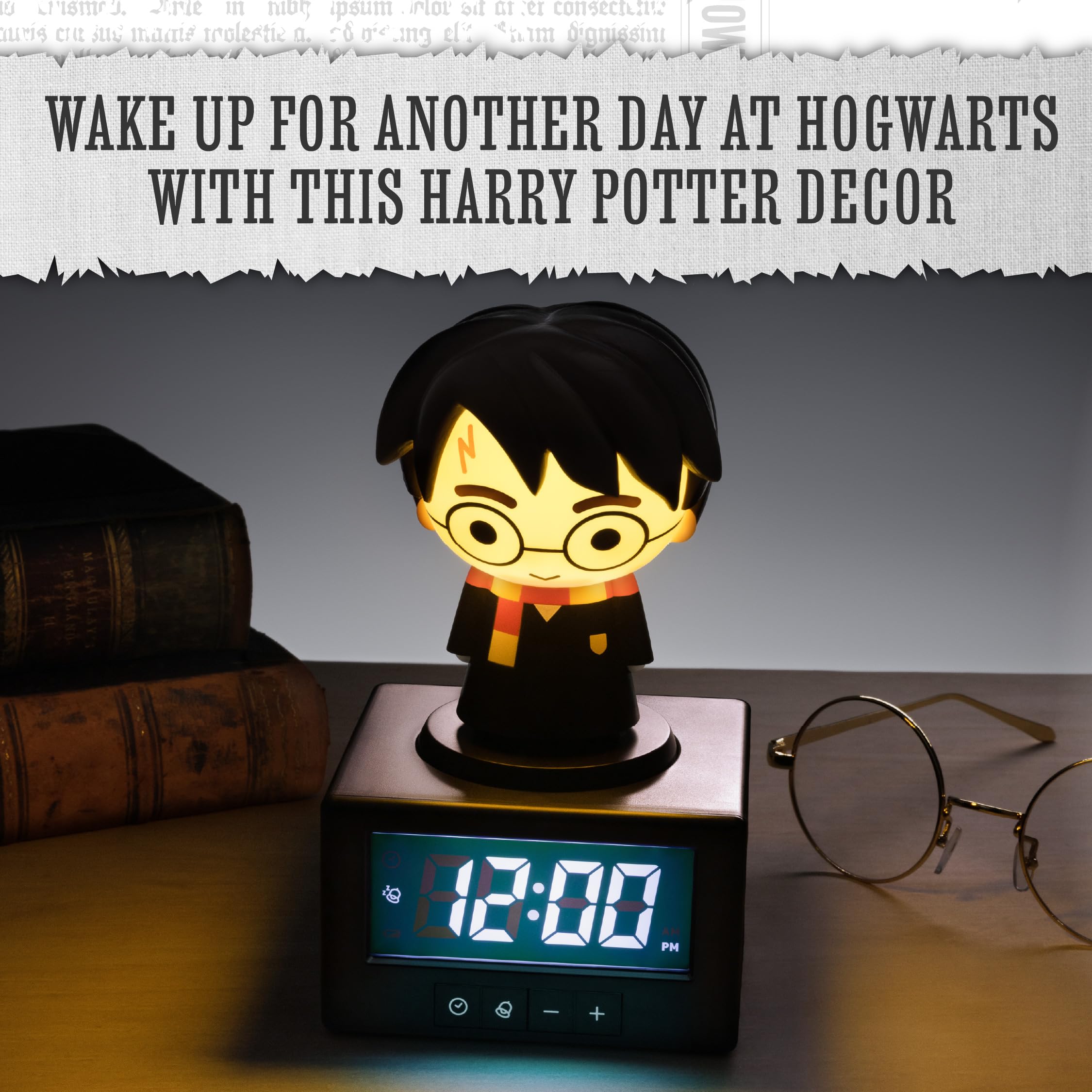Paladone Harry Potter Digitaler Wecker 17 cm mit Licht
