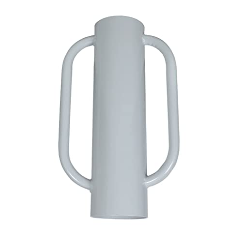 vidaXL Pfahlramme Stahl mit Griffen 60 cm Pfostenramme
