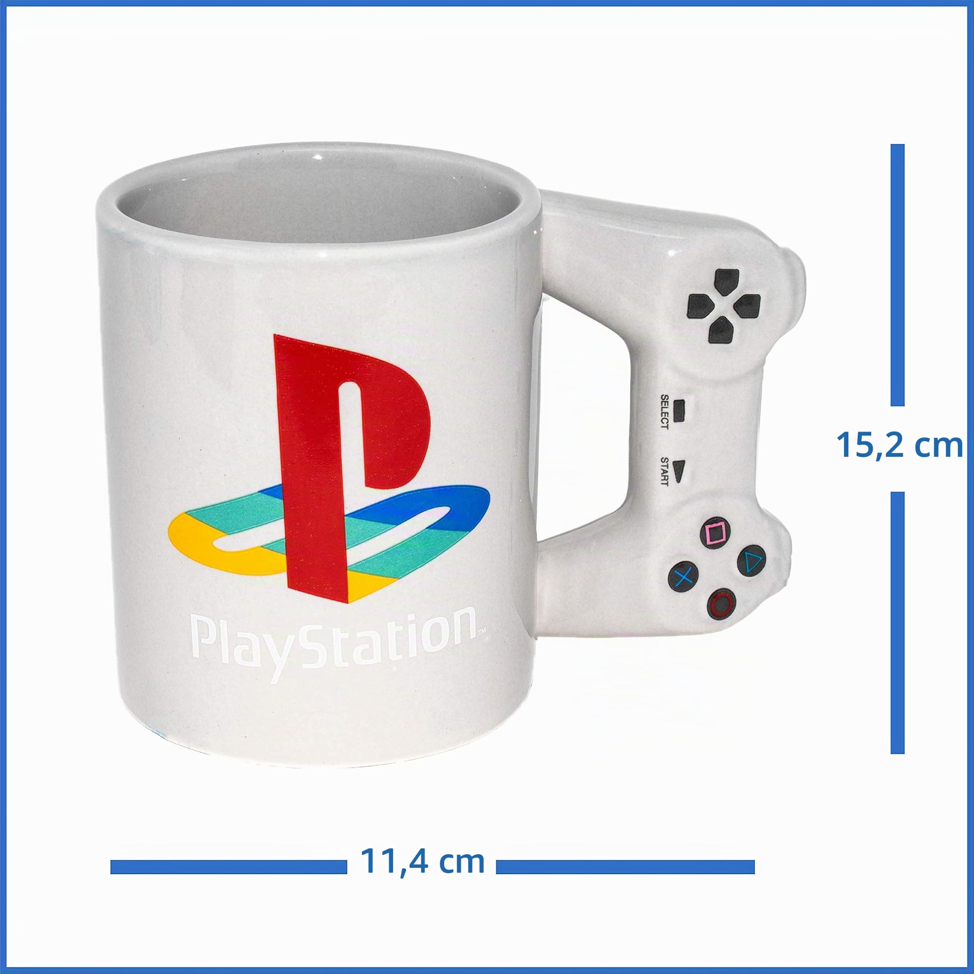 Paladone PlayStation PS4 Controller Tasse 300 ml Keramik
