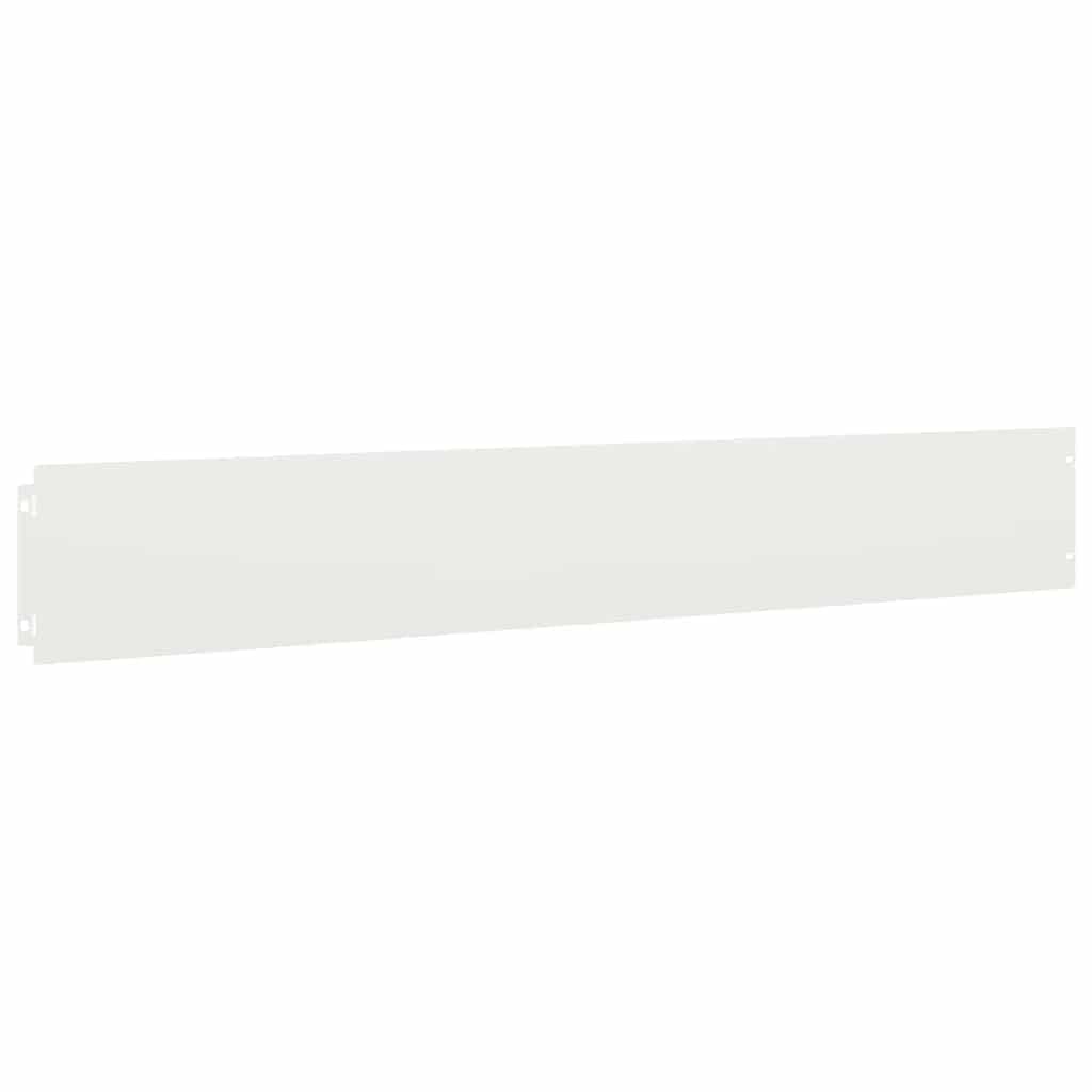 vidaXL Heim & Garten Rasenkanten 15x103 cm Weiß 10 Stück