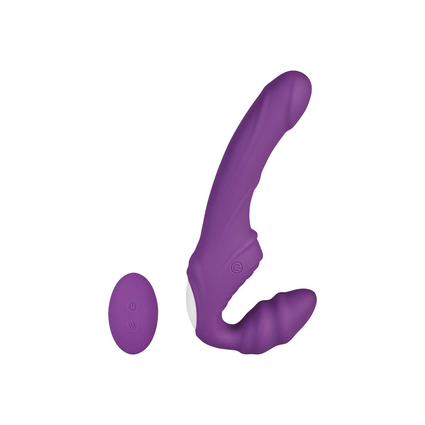 EIS Vibratoren Paarvibrator Silikon 21,5 cm Funk 9 Programme