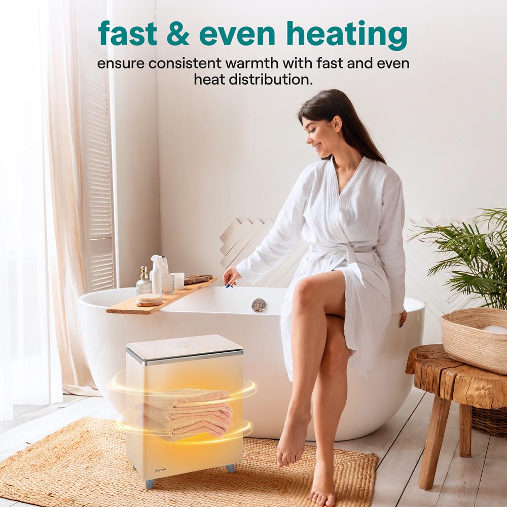 Serenelife Towel Warmers Handtuchwärmer Edelstahl 20L