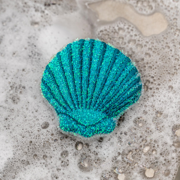 Kikkerland Home Seashell Scrub Sponges Muschel 2er Set