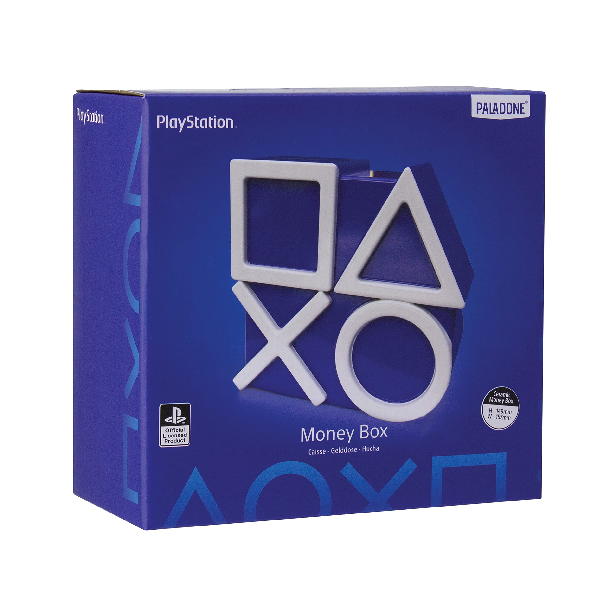 Paladone PlayStation Icons Spardose Keramik blau