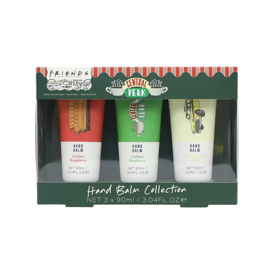 Paladone Friends Handbalsam Set 3x90 ml Himbeere Rose