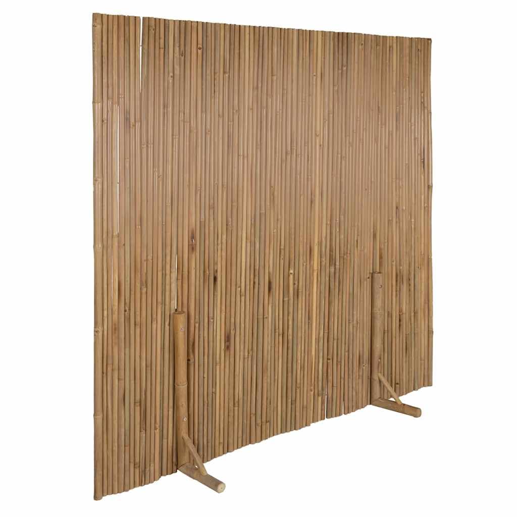 vidaXL Bambus Raumteiler Sichtschutz 180x170 cm Braun