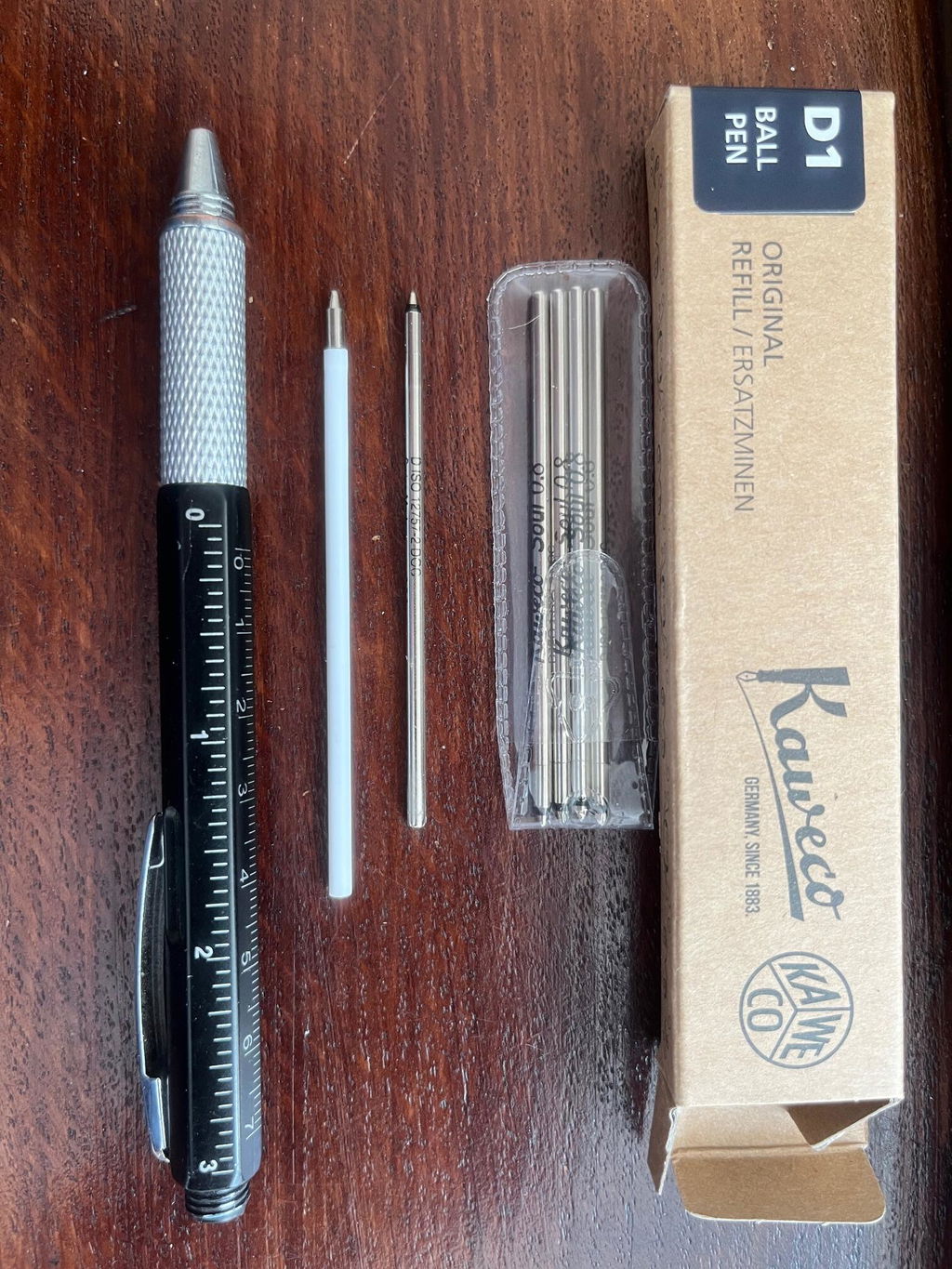 Kikkerland 4-in-1 Pen Tool Multifunktionsstift Level
