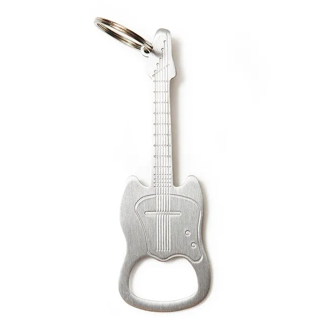 Kikkerland Kitchen Gitarre Flaschenöffner Schlüsselanhänger