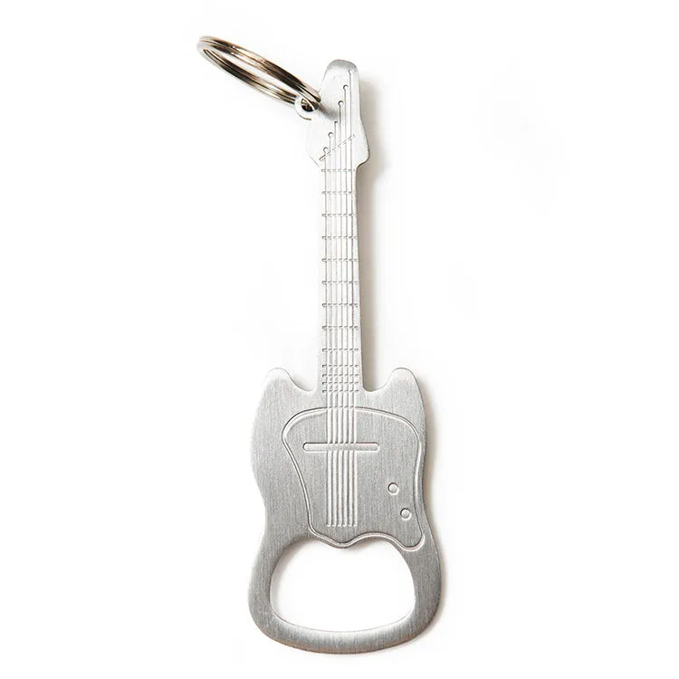 Kikkerland Kitchen Gitarre Flaschenöffner Schlüsselanhänger