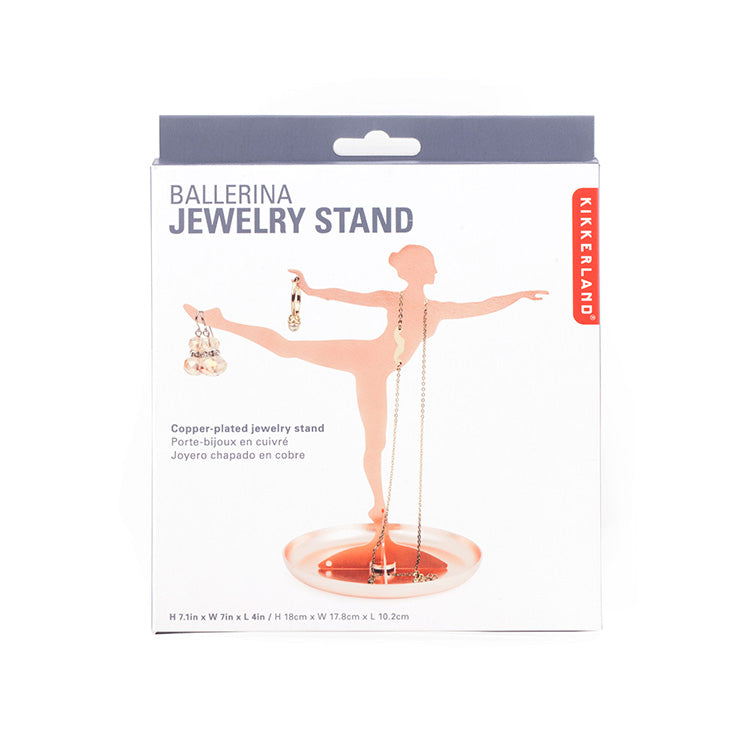 Kikkerland Home Ballerina Schmuckhalter Schmuckständer Geschenk