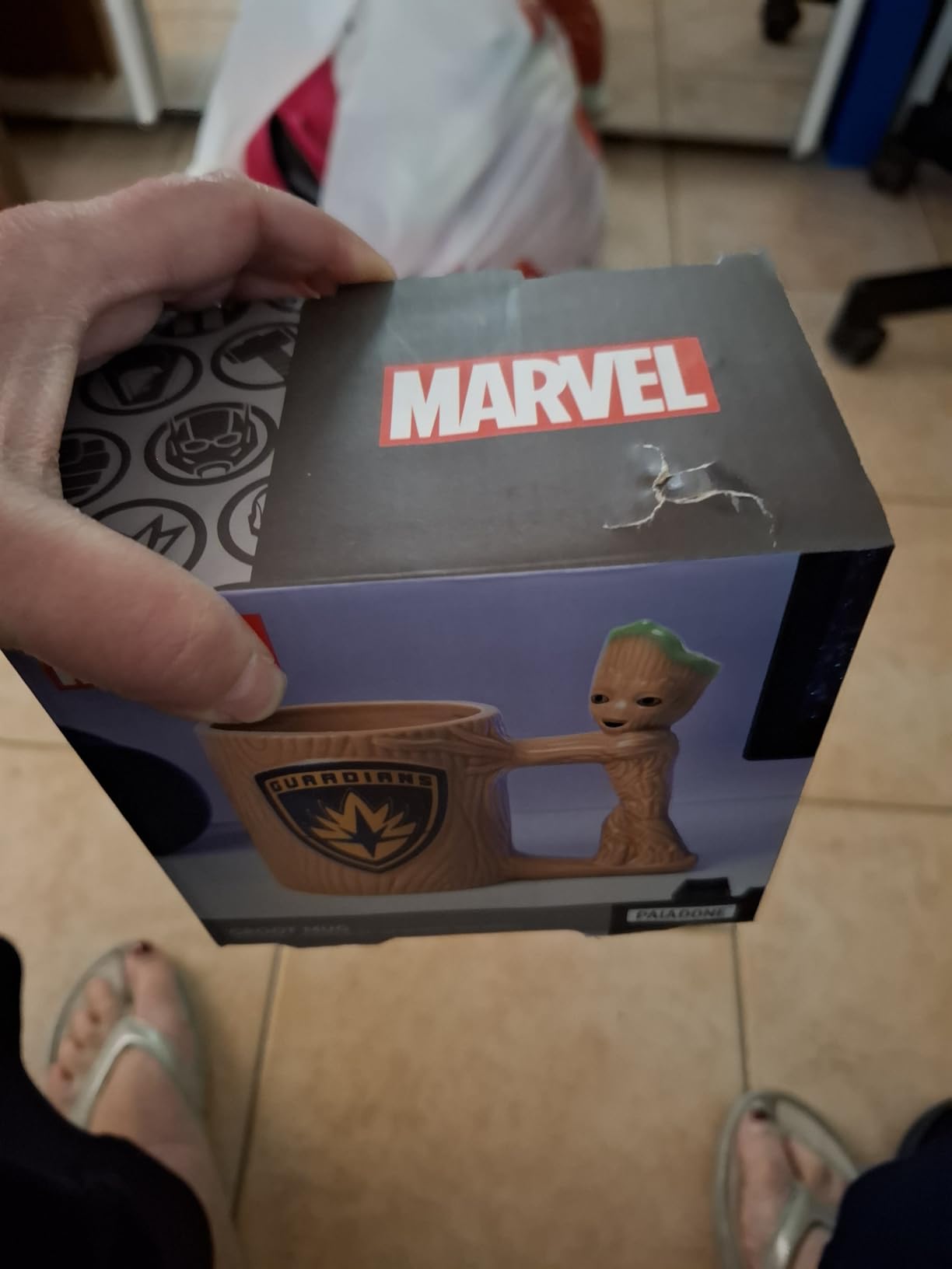 Paladone Drinkware Groot Tasse Keramik 300 ml Marvel