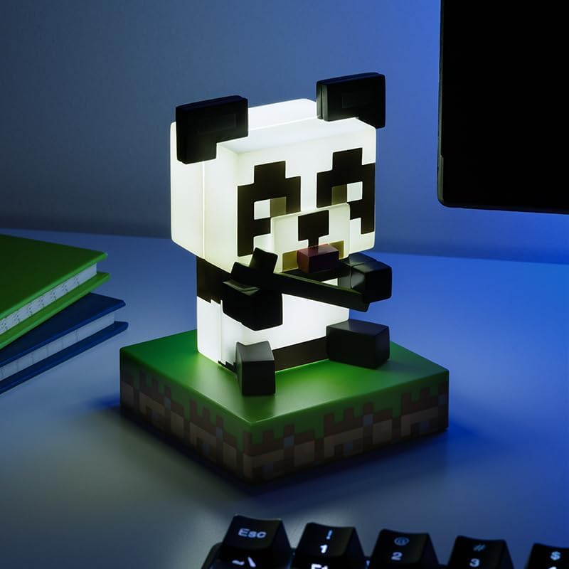 Paladone Minecraft Panda Tischlicht 11cm Nachtlicht