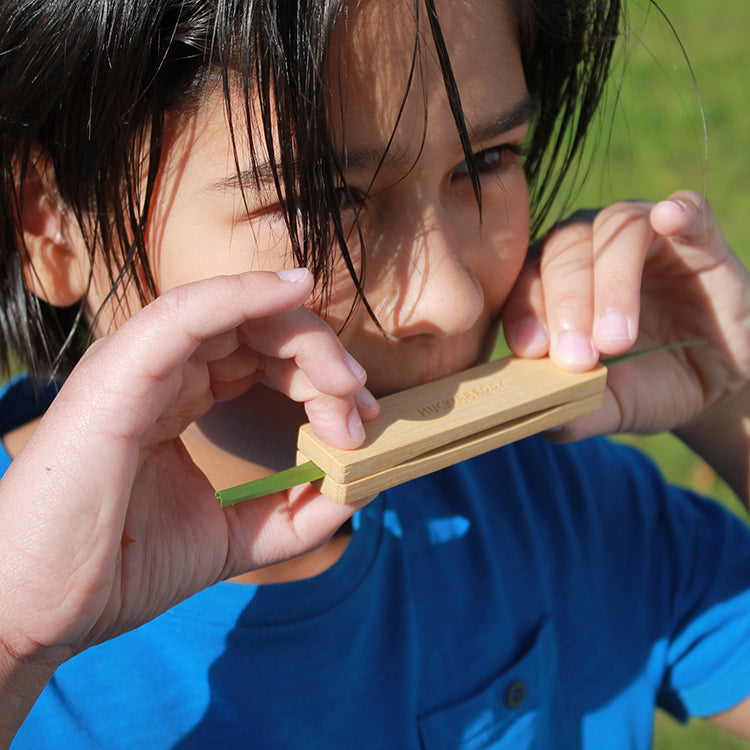 Kikkerland Huckleberry Grass Whistle Graspfeife Bambus