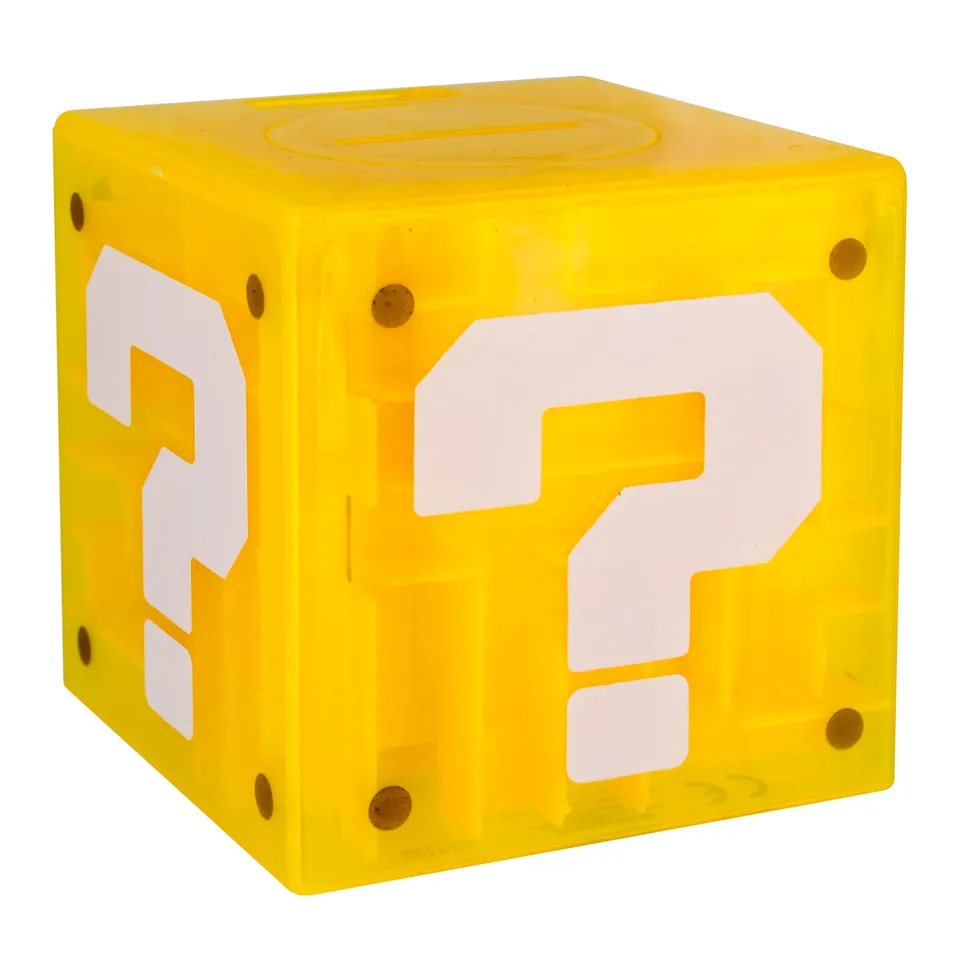 Paladone Homeware Super Mario Frageblock Spardose Labyrinth 9cm