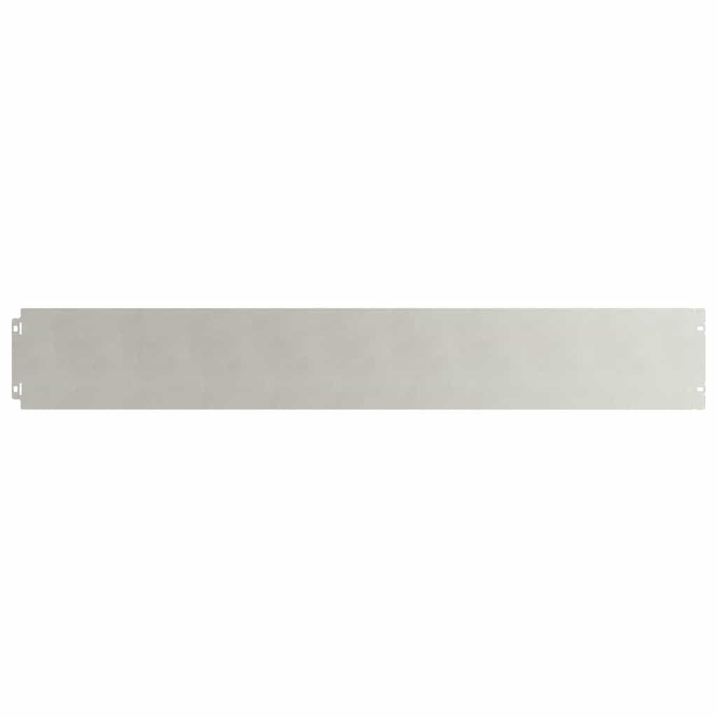 vidaXL Rasenkanten 15x103 cm Edelstahl 10 Stück Rostfrei