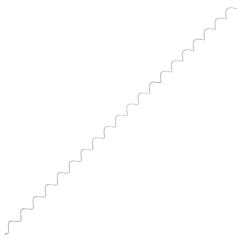 vidaXL Heim & Garten Gabionen-Spiralen 24er Set 100cm silber verzinkt