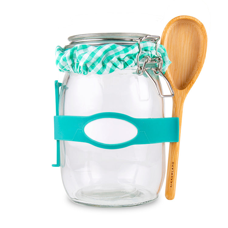 Kikkerland Home Sourdough Starter Kit Sauerteig Glas Set