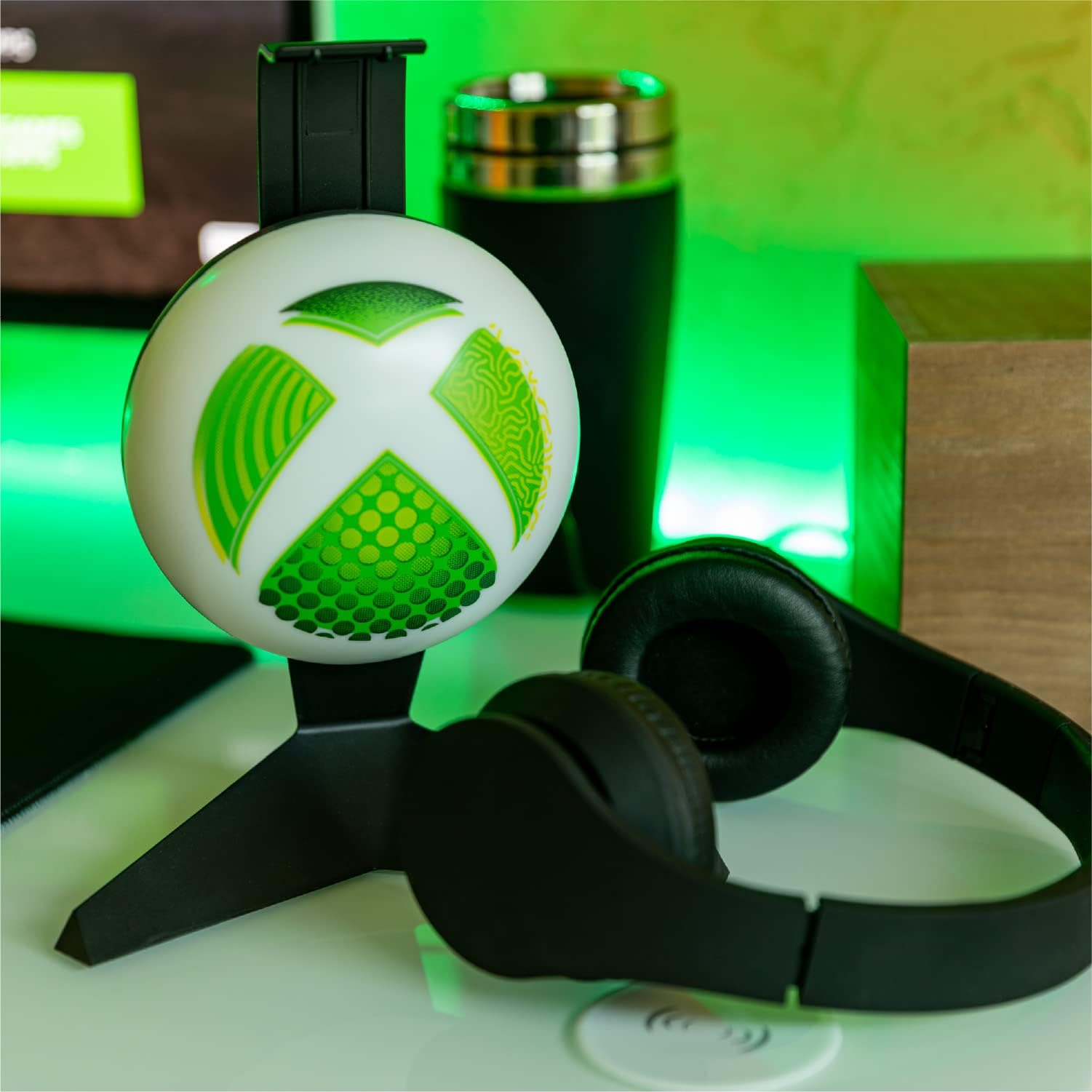 Paladone Lighting Xbox Headset-Ständer Licht USB grün