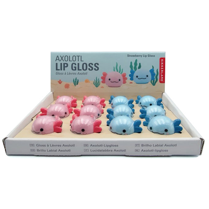 Kikkerland Axolotl Lipgloss Erdbeere