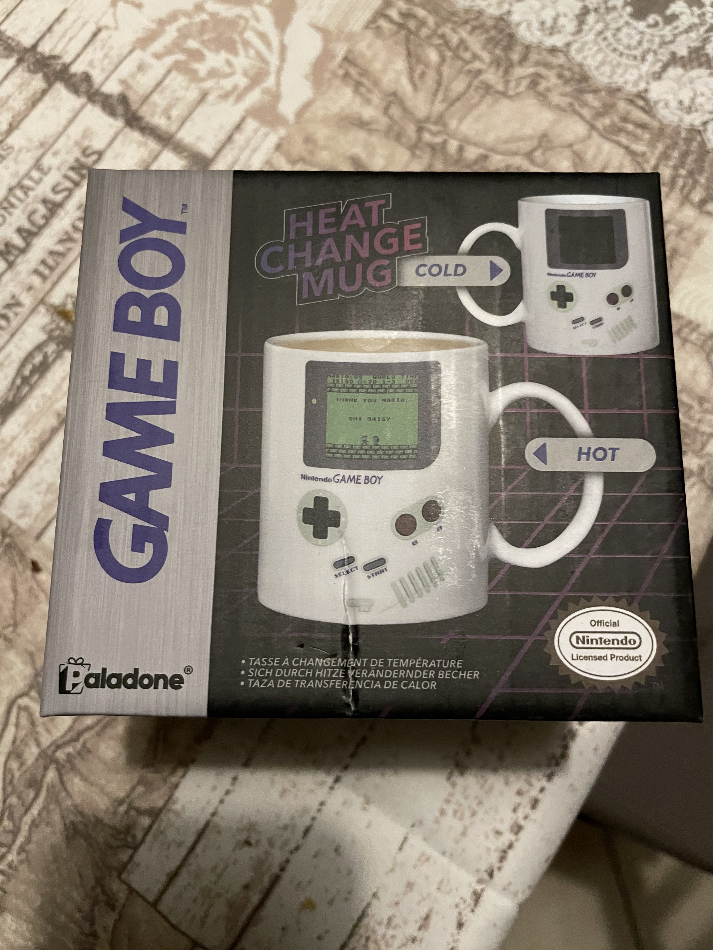 Paladone Gameboy Thermoeffekt Tasse 290 ml Farbwechsel