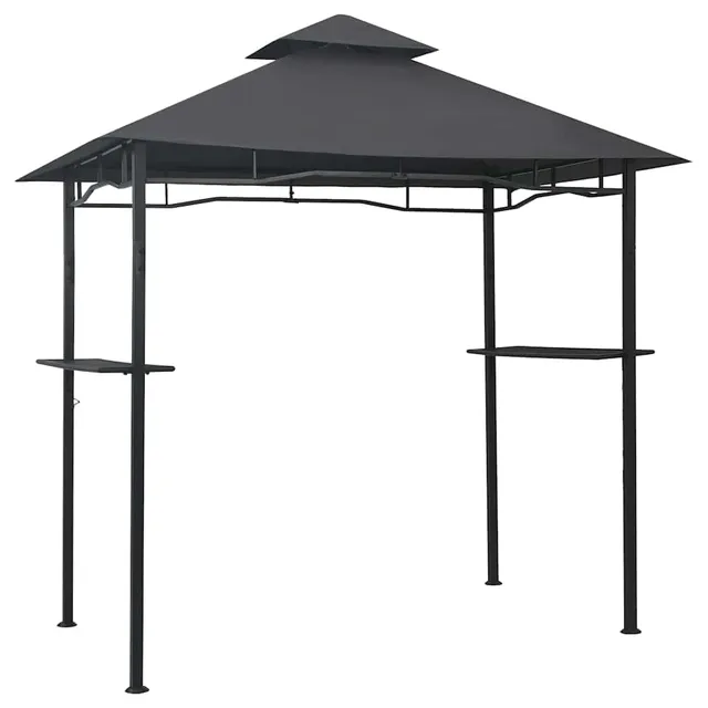 vidaXL Heim & Garten BBQ Pavillon 240x150x255cm Anthrazit Stahl