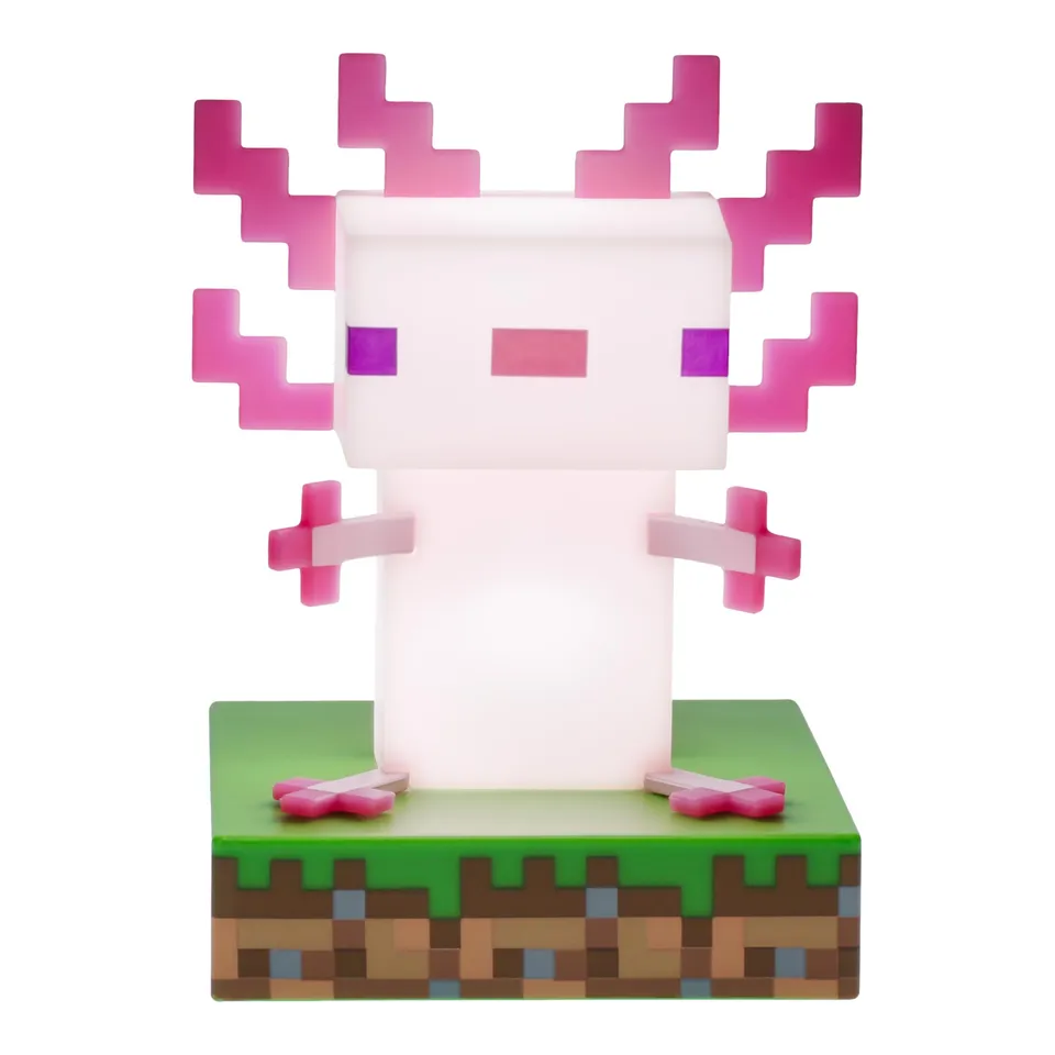 Paladone Lighting Axolotl Icon Light Minecraft Lampe 10,7 cm