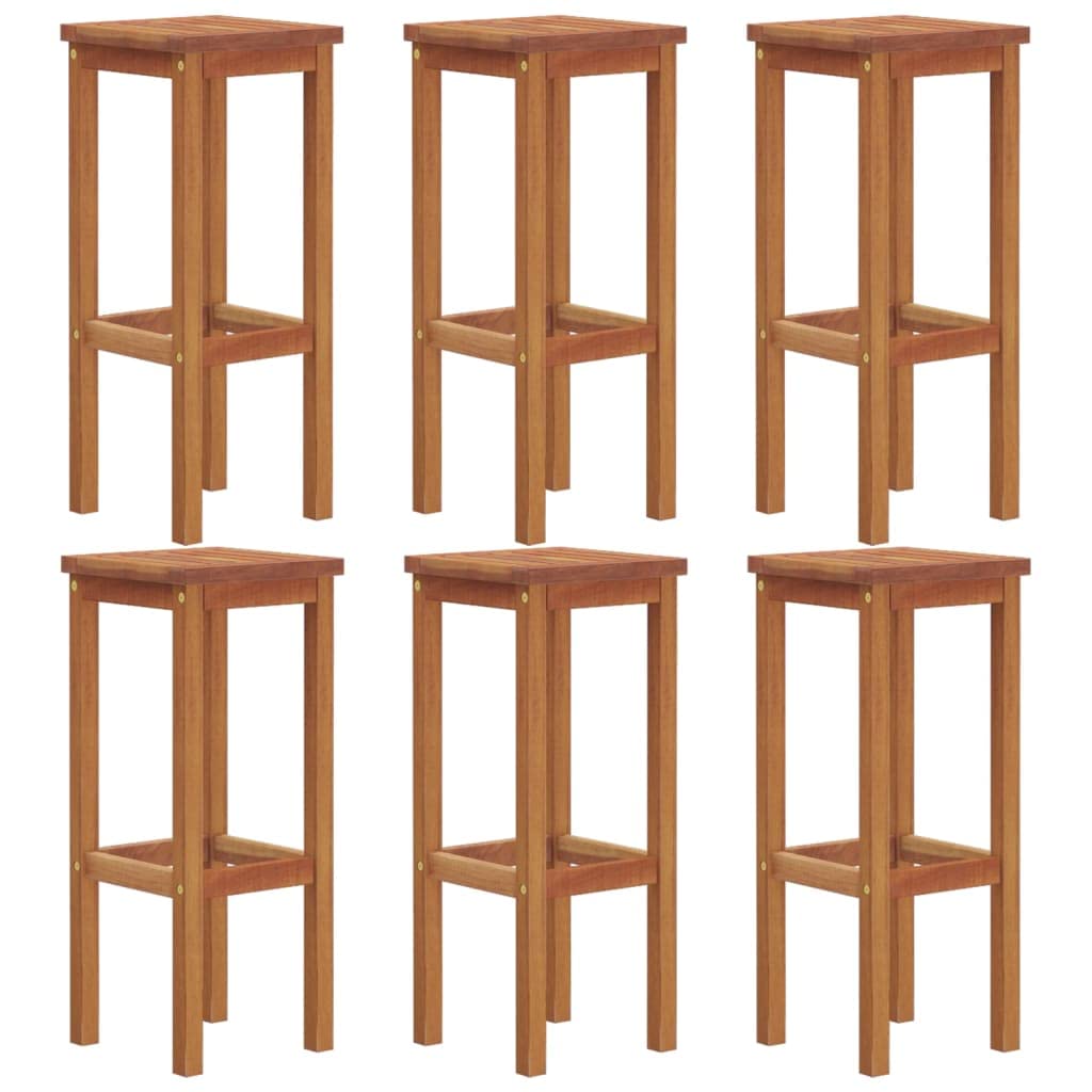 vidaXL Heim & Garten Gartenbar-Set Akazie 6-teilig Holz
