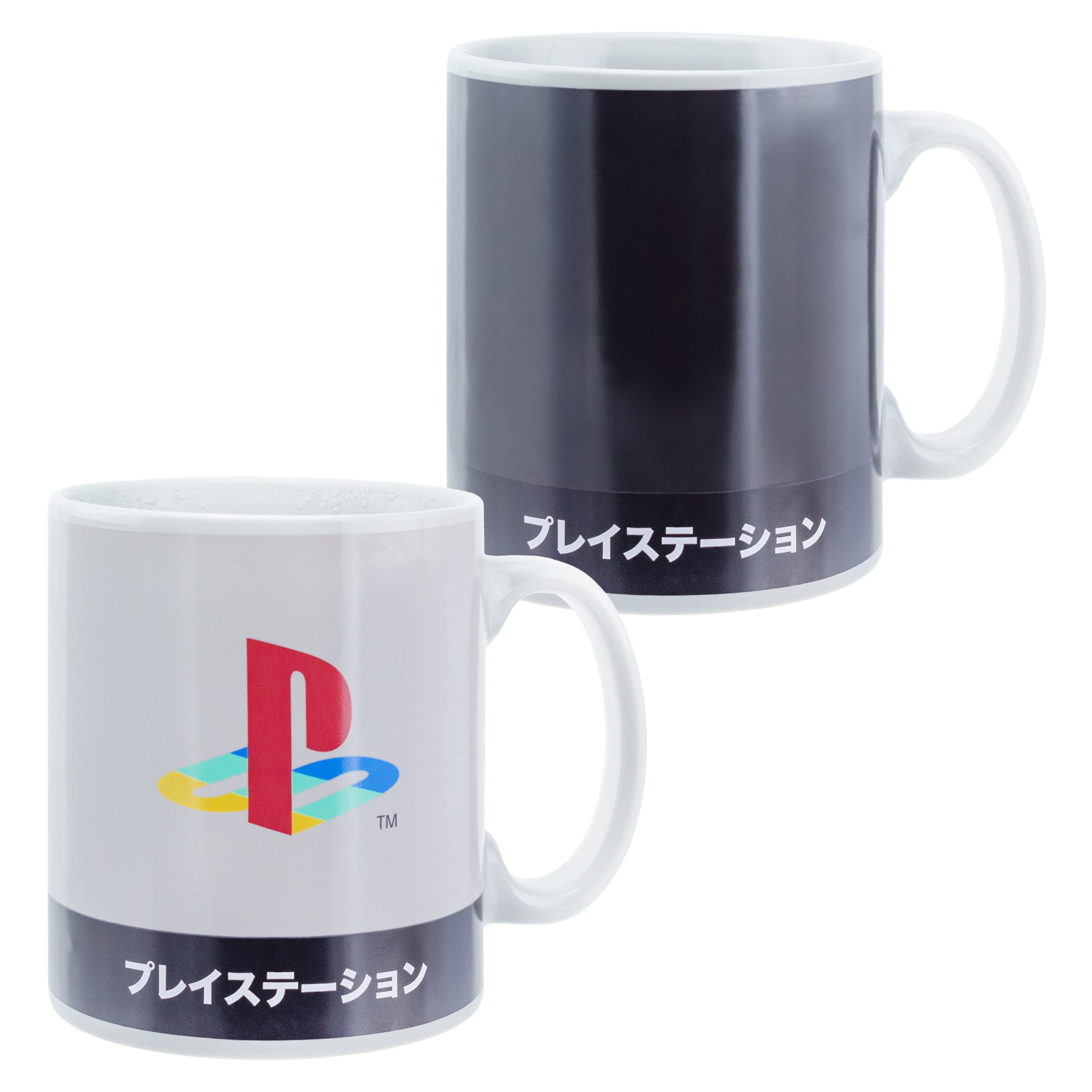 Paladone Playstation Heritage XL Tasse 550 ml Farbwechsel