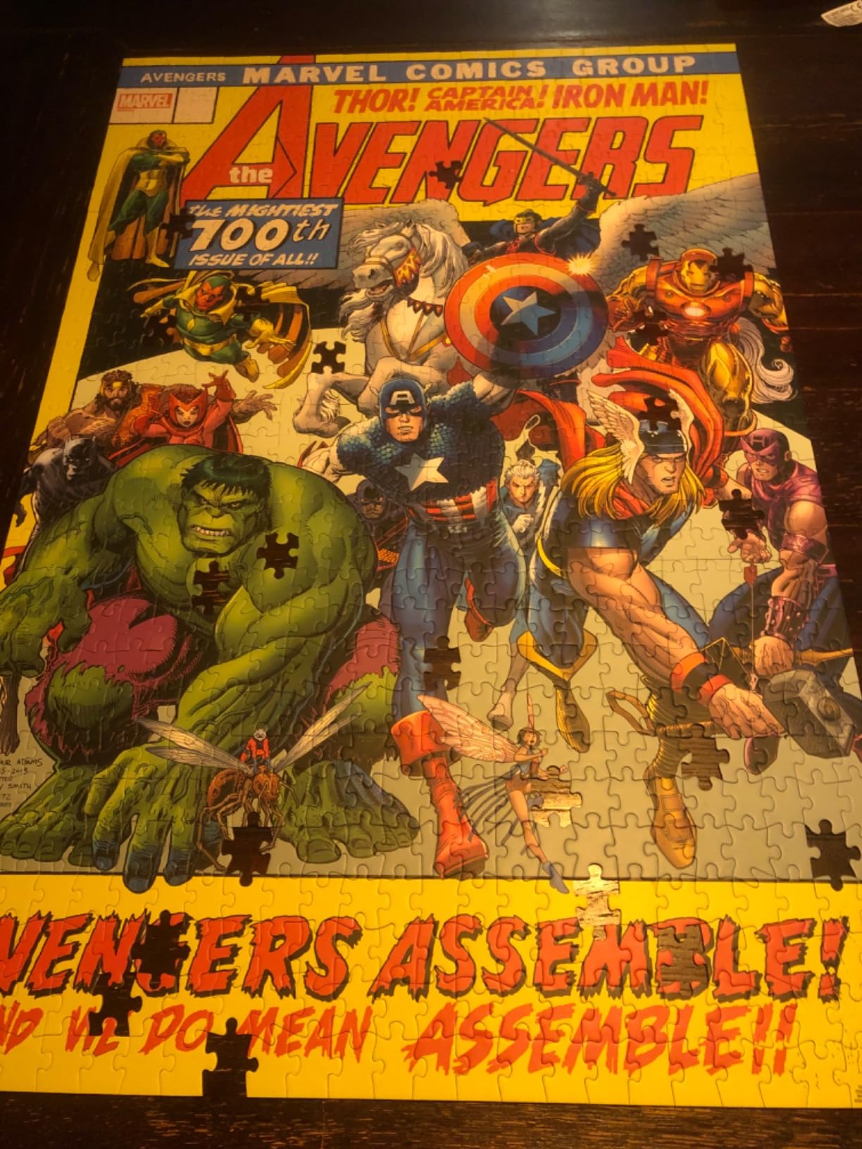 Paladone Marvel Comics Puzzle 750 Teile Avengers Dose