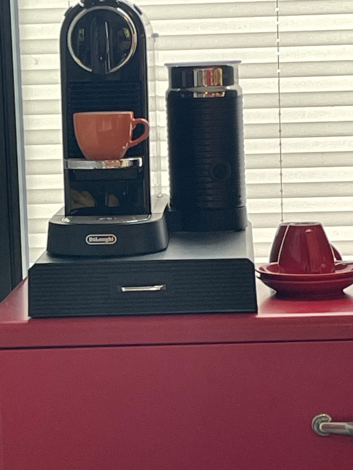 Intirilife Küche Kapselhalter Weiß 50 Nespresso 38 cm