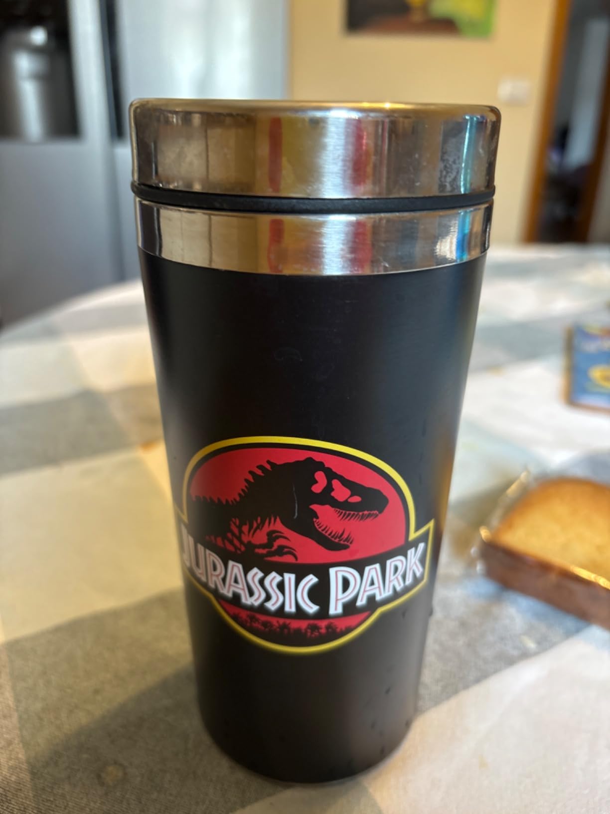 Paladone Jurassic Park Thermobecher 450 ml Edelstahl