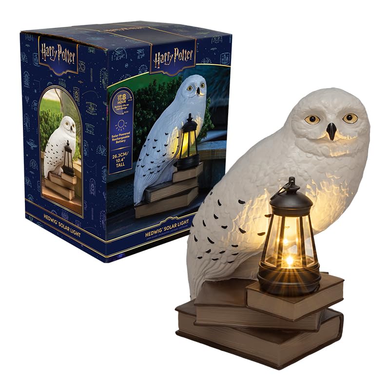 Paladone Harry Potter Hedwig Gnome Light Solar Garten