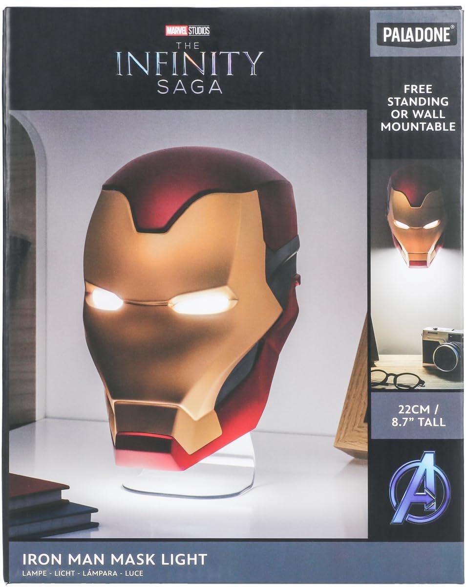 Paladone Lighting Iron Man Helm Lampe 22 cm USB Marvel