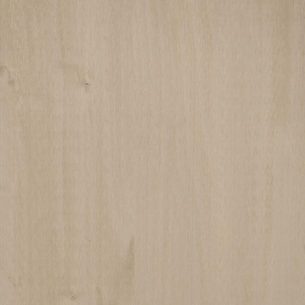 vidaXL Möbel Sideboard Honigbraun 85x35x80cm Kiefer Massivholz