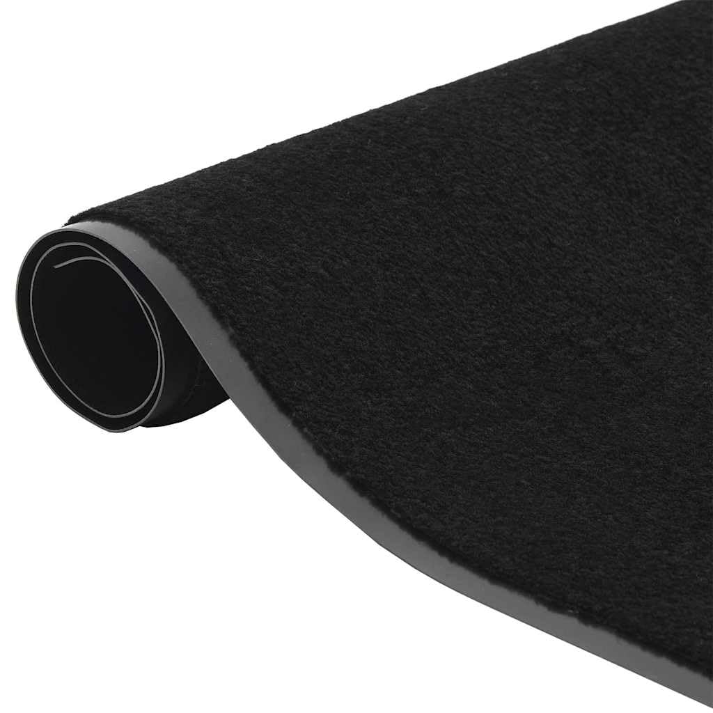 vidaXL Heim & Garten Fußmatte Schwarz 40x60 cm Polypropylen