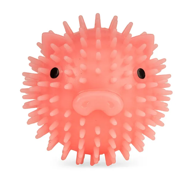 Kikkerland Home Piggy Dog Ball Hundespielzeug Bacon
