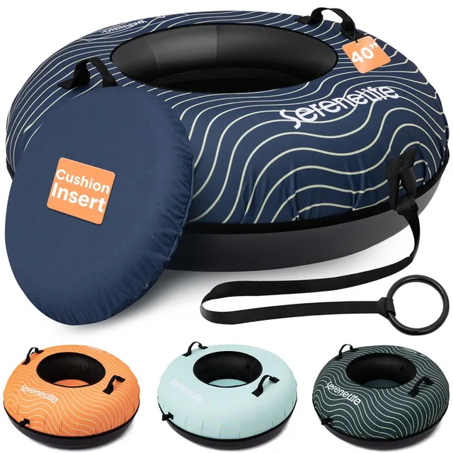 Serenelife Kids Play Snow Tube 40 Zoll Navy-Blau