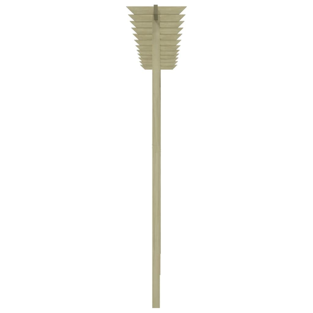 vidaXL Heim & Garten Blumengitter Pergola Rankgitter Kiefer 335cm