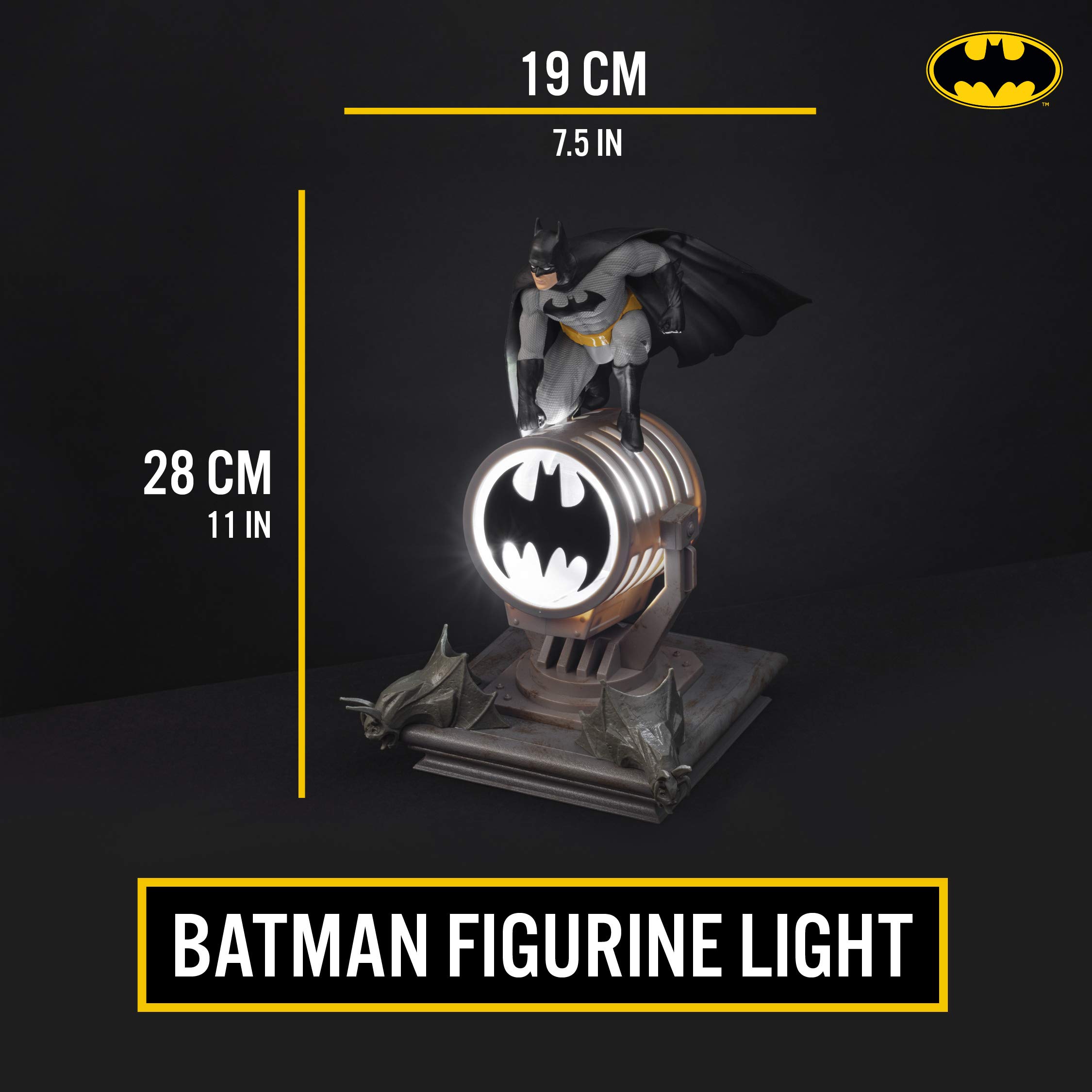 Paladone Batman Figurenlicht 27 cm LED Lampe USB