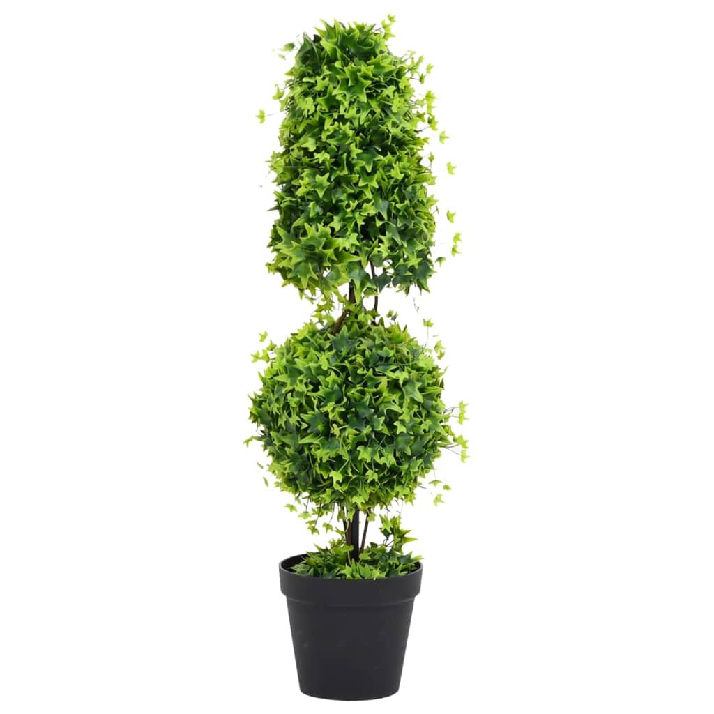 vidaXL Heim & Garten Künstlicher Buchsbaum Kugel 71 cm mit Topf Grün