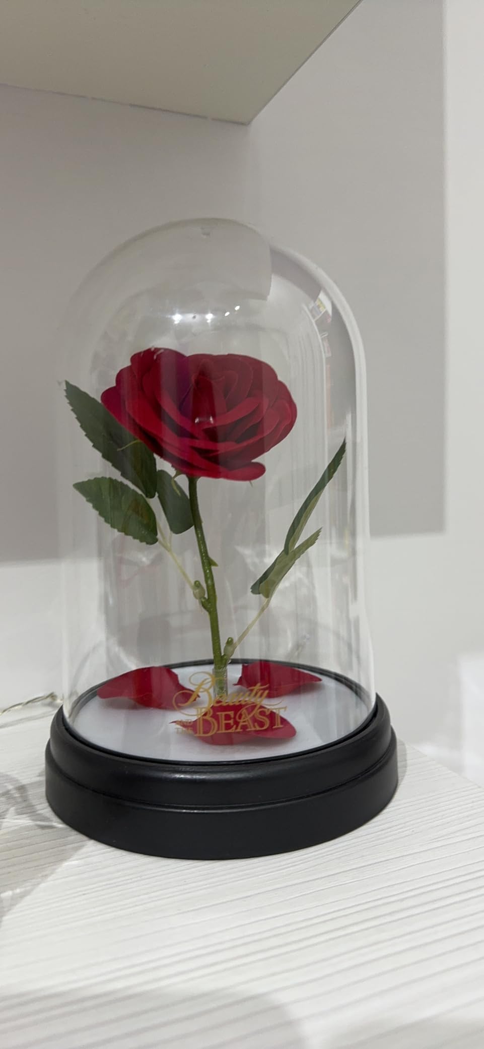 Paladone Disney Rose Lampe Touch USB Batterie Biest