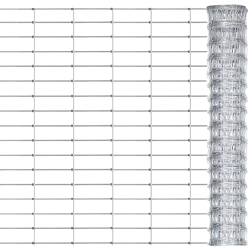 vidaXL Gartenzaun Verzinkt Stahl Silber 50x0,8m