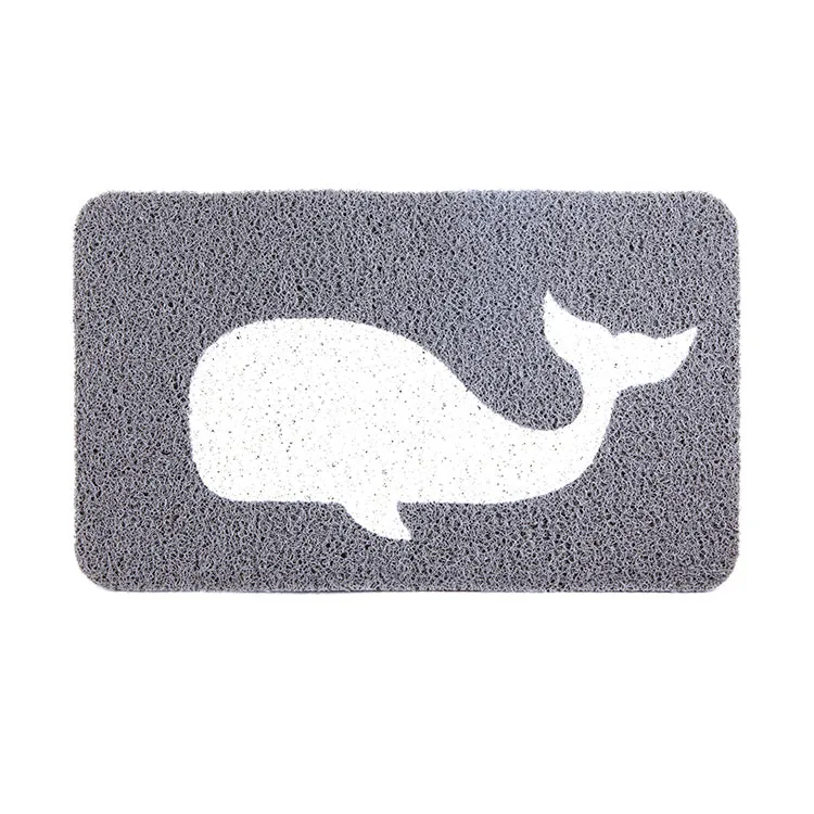 Kikkerland Home Whale Fußmatte Wal Anker Outdoor