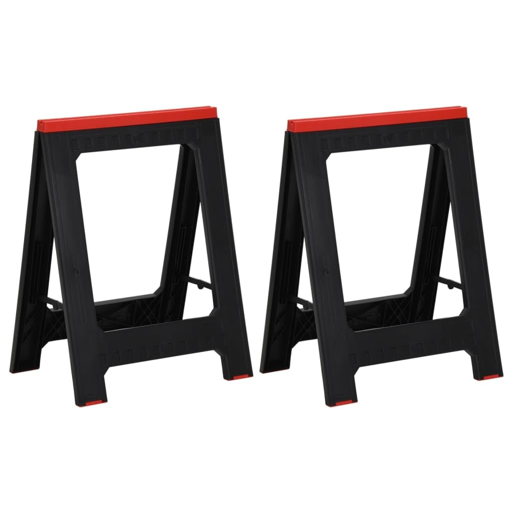 vidaXL Arbeitsböcke 2 Stk Klappbar 350kg Polypropylen